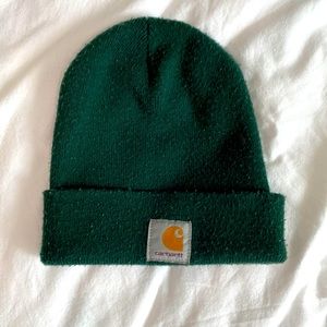 Carhartt beanie hat green